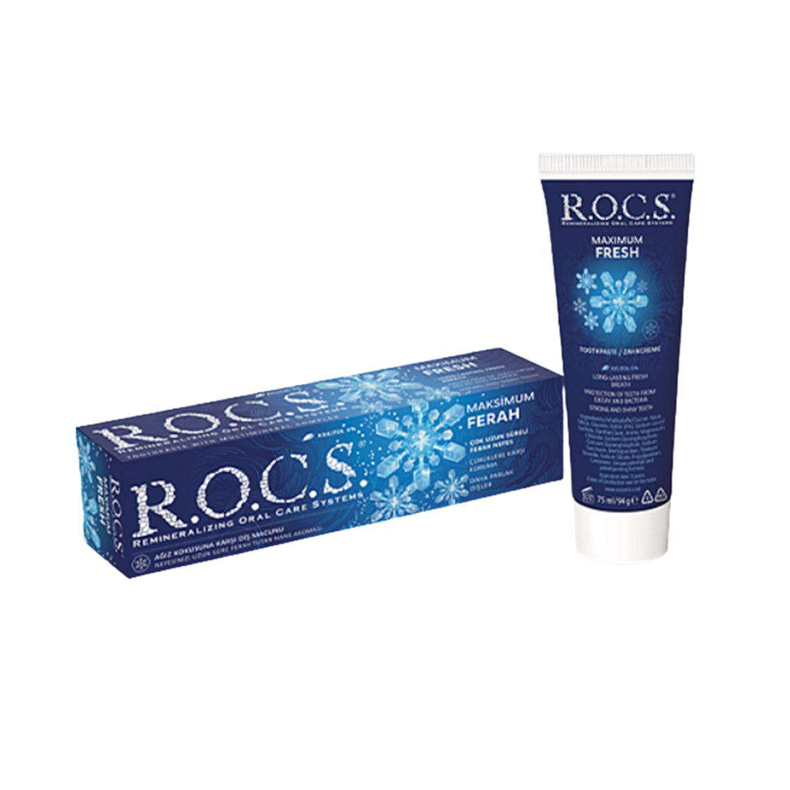 R.O.C.S. Nane Aromalı Beyazlatma Diş Macunu 75 ml 