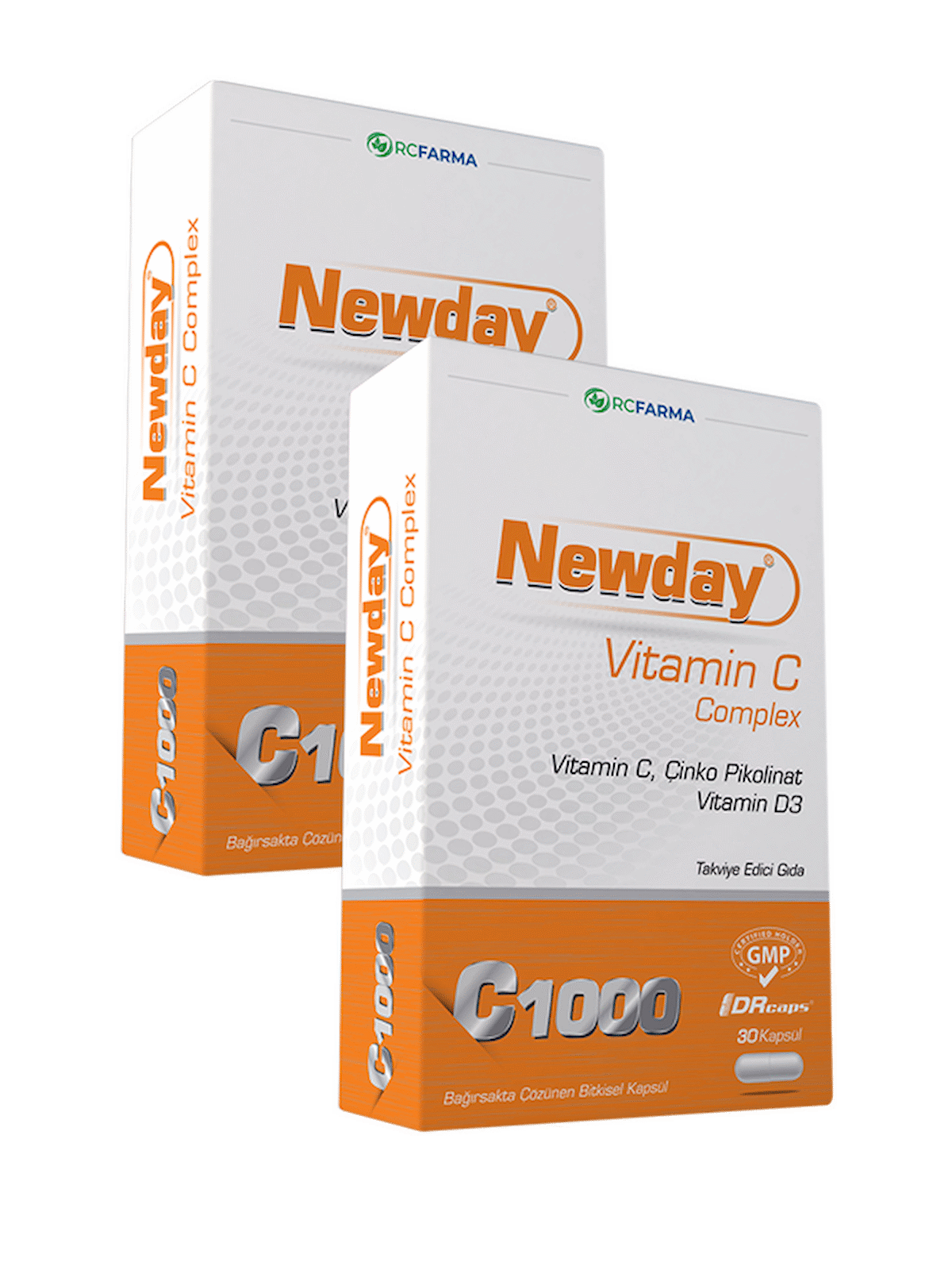 NEWDAY VİTAMIN C COMPLEX KAPSÜL 2X