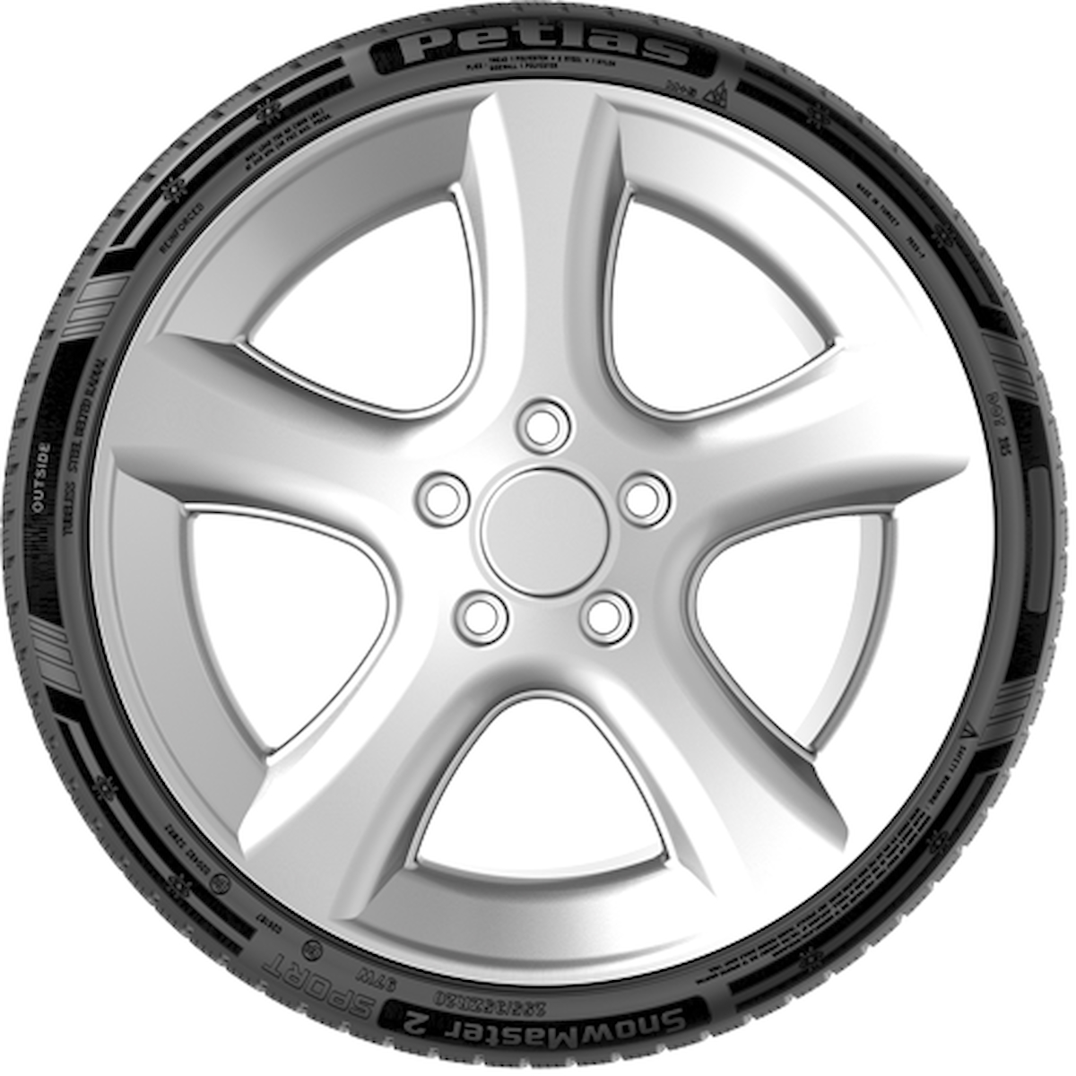 Petlas 225/40 R18 TL 92V Reinf. Snowmaster 2 Sport Kış Lastiği 2024