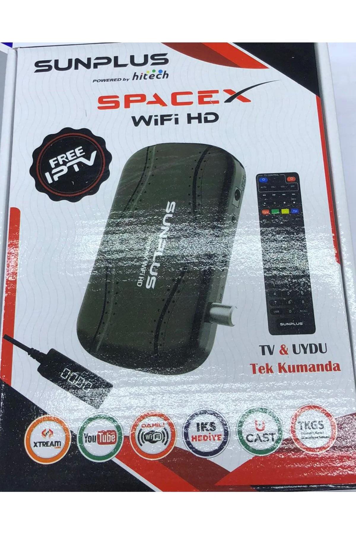 Sunplus Starlink Çanaklı-çanaksız Dahili Wi-fi Full Hd Sinema Paketli Uydu Alıcısı - Akıllı Kumanda