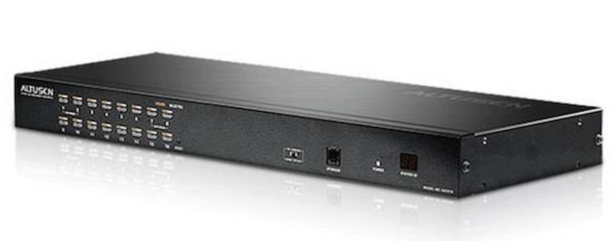 Aten KH1516A 16 Port Cat 5 Hıgh-Densıty PS/2 - USB Kvm Switch