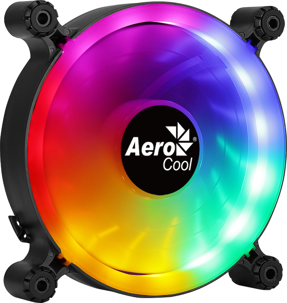 Aerocool Spectro12 12cm FRGB+Molex Bağlantılı Kasa Fanı (AE-CFSPCTR12)