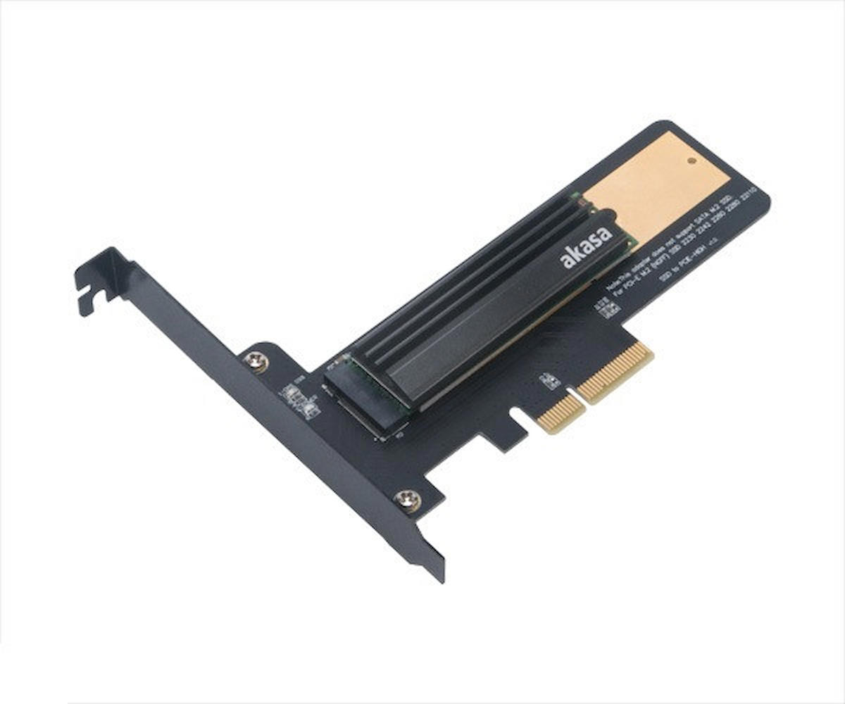 Akasa AK-PCCM2P-02 M.2 to PCIe Gen3 x4 Soğutuculu Dönüştürücü