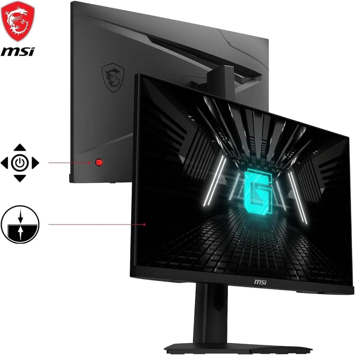 MSI G244F E2 FHD FLAT RAPID IPS 180HZ 1MS 23.8″ FREESYNC PREMIUM GAMING MONITOR