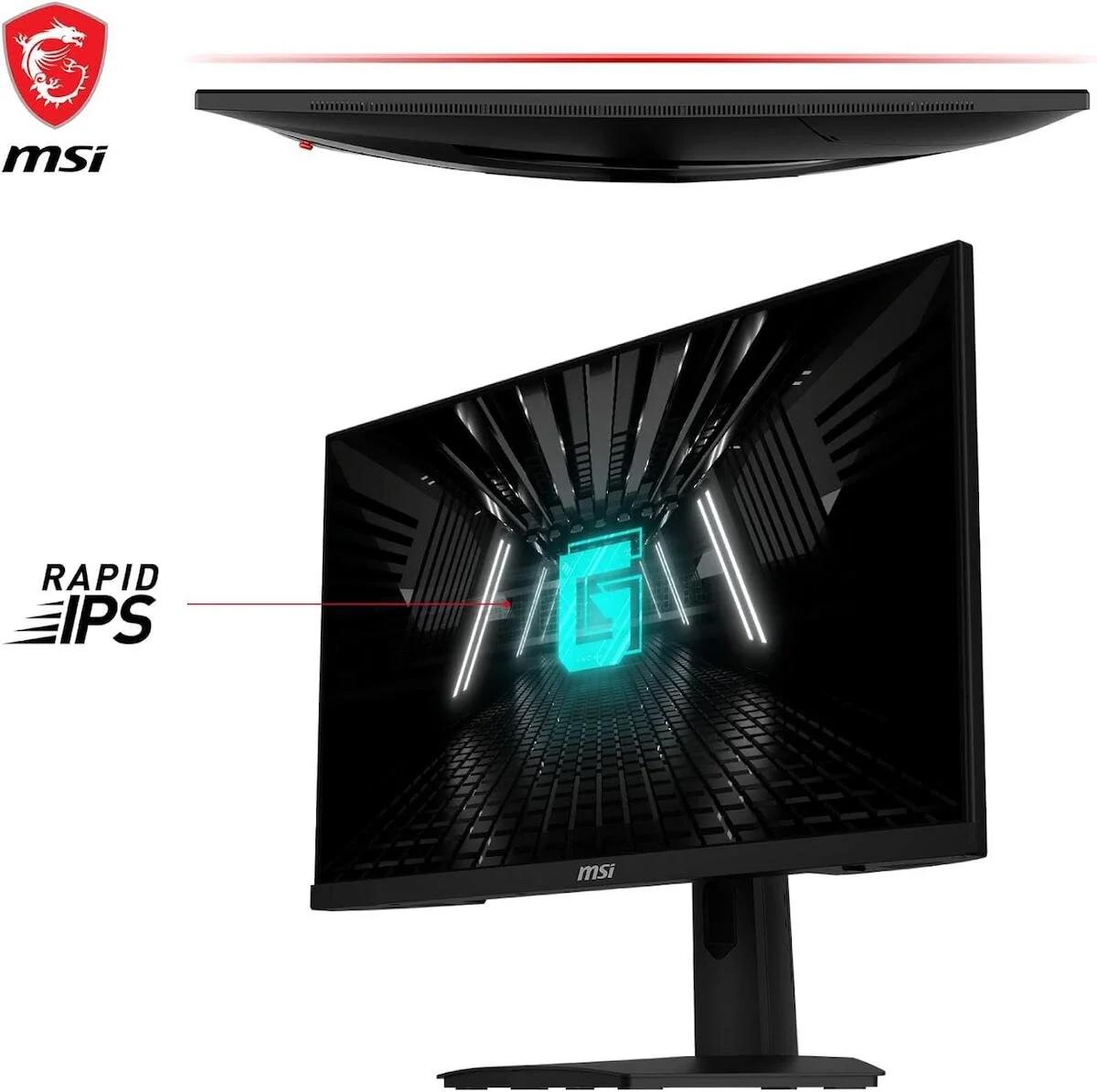 MSI G244F E2 FHD FLAT RAPID IPS 180HZ 1MS 23.8″ FREESYNC PREMIUM GAMING MONITOR