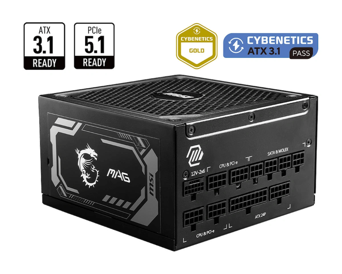 MSI PSU MAG A1250GL PCIE5