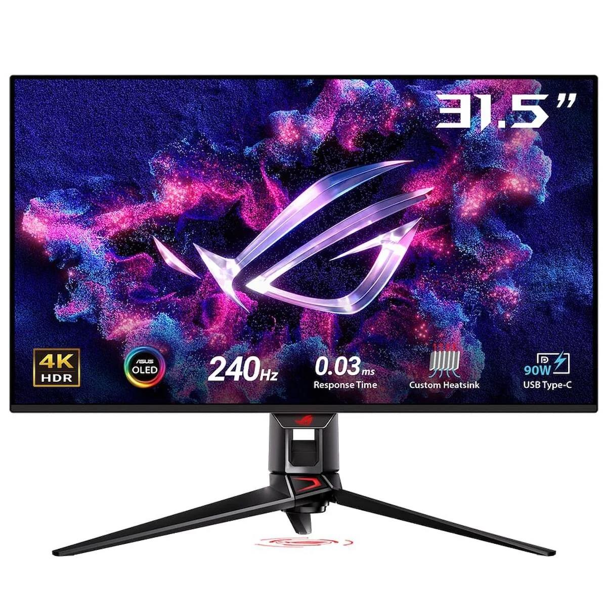 ASUS ROG Swift PG32UCDM 31.5 inç 240Hz 0.03ms UHD G-Sync QD-OLED Gaming Monitör