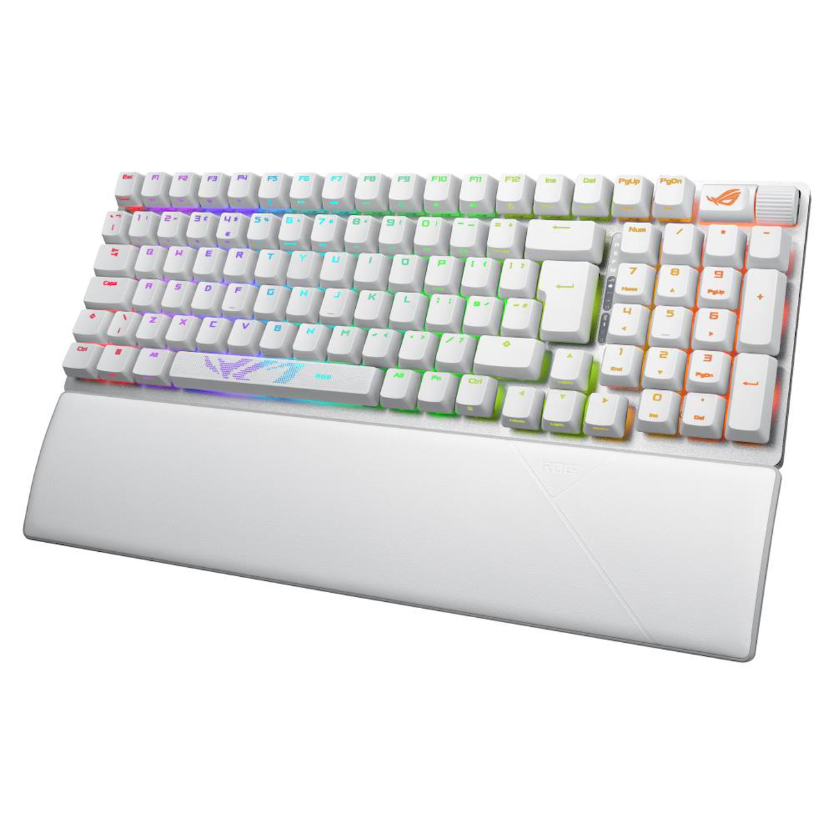 ASUS ROG STRIX SCOPE II 96 NX Snow Switch Türkçe RGB Kablosuz Beyaz Mekanik Gaming Klavye