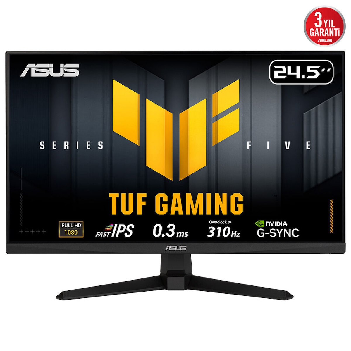 ASUS TUF GAMING VG259QMR5A 24.5″ 310 Hz 0.3ms Gaming AI ELMB Sync Full HD Fast IPS Gaming (Oyuncu) Monitör