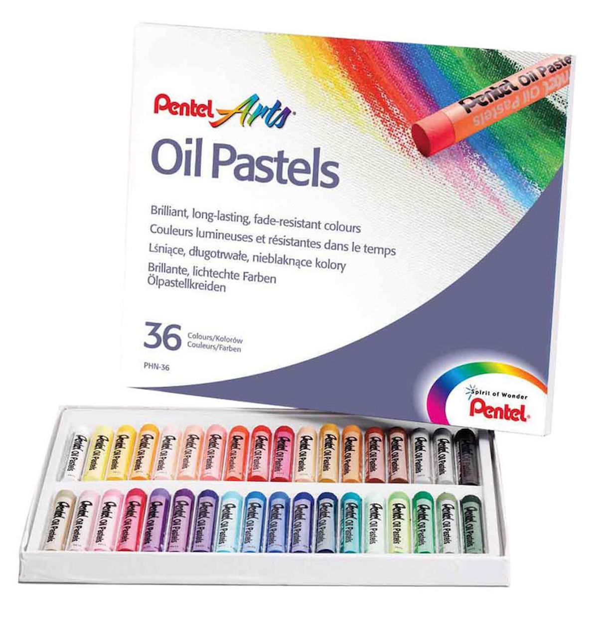 PENTEL PASTEL BOYA YAĞLI PHN36 36 RENK