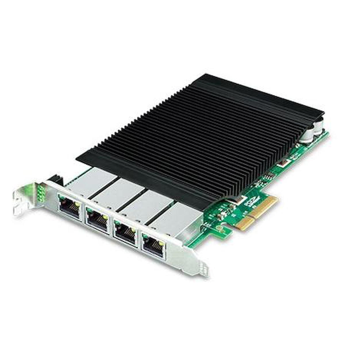 Planet PL-ENW-9740P 4 Port 10/100/1000T Poe+ Pcı Express Sunucu Ethernet Kartı