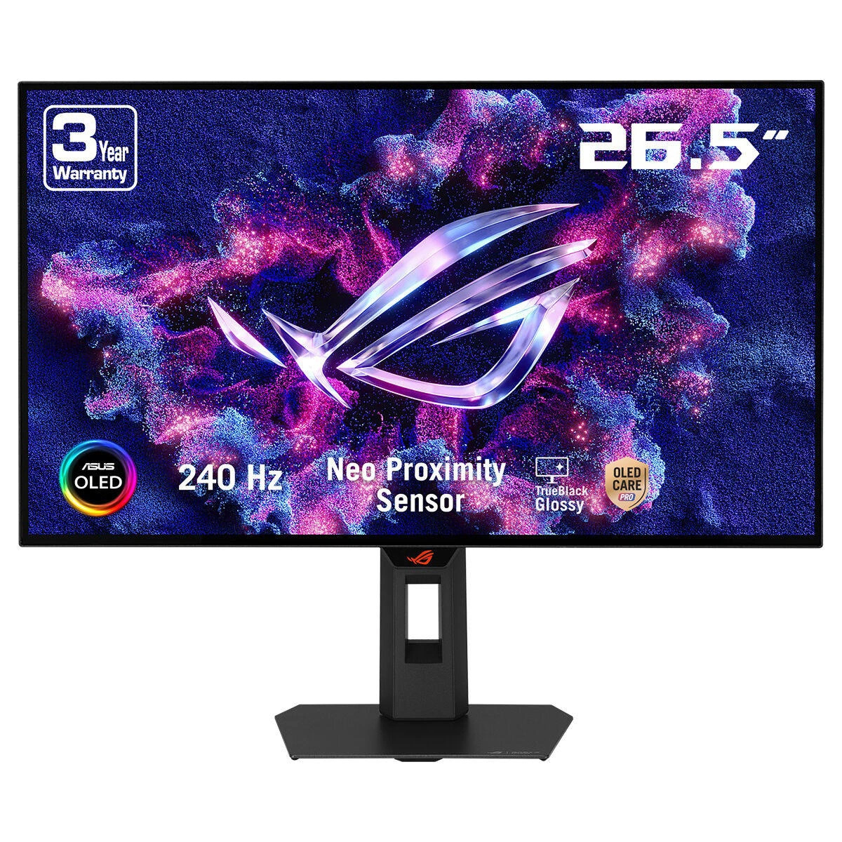 ASUS ROG Strix OLED XG27AQDMGR 26.5 inç 240Hz 0.03ms 2K QHD Adaptive Sync WOLED Pivot Gaming Monitör