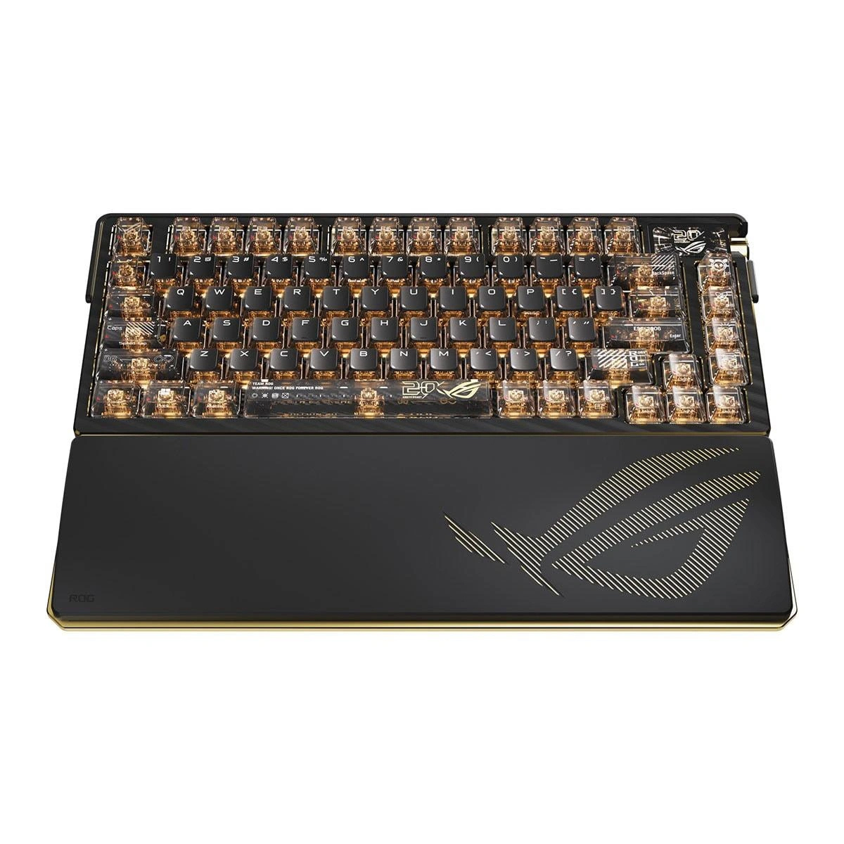 ASUS ROG Azoth Extreme Edition 20. Yıl NX Mekanik Switch 8K Hz Hotswap RGB Kablosuz Türkçe Gaming Klavye