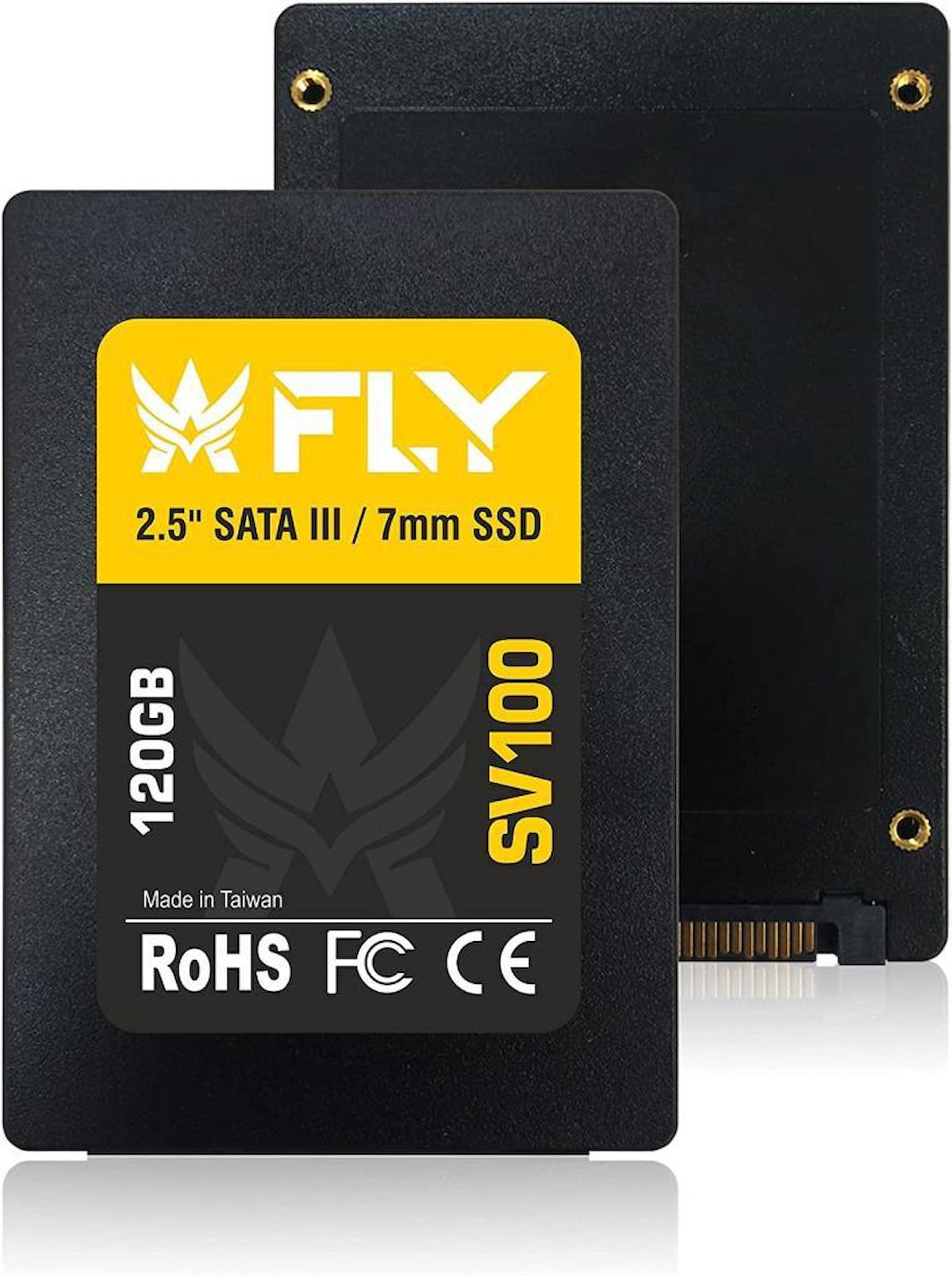 Fly SV100 120GB 540/560MB/S Sata3 2.5" SSD SV100/120