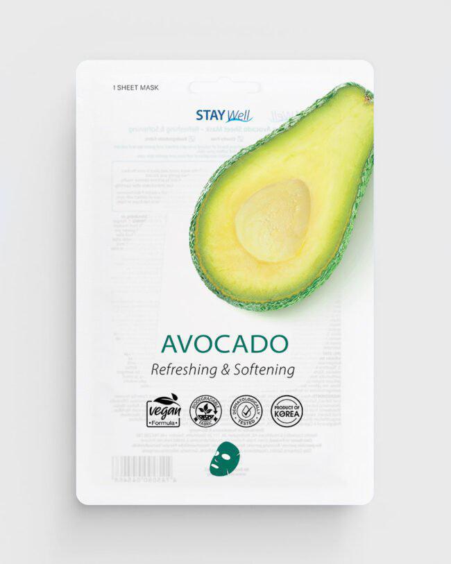 Stay Well Avocado Refreshing & Softening Mask