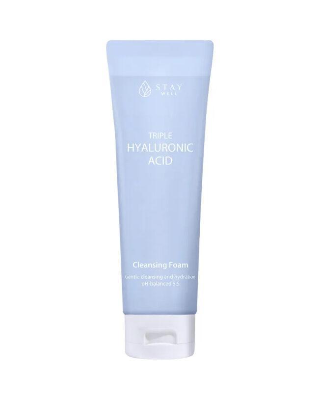 Stay Well Triple Hyaluronic Acid Cleansing Foam