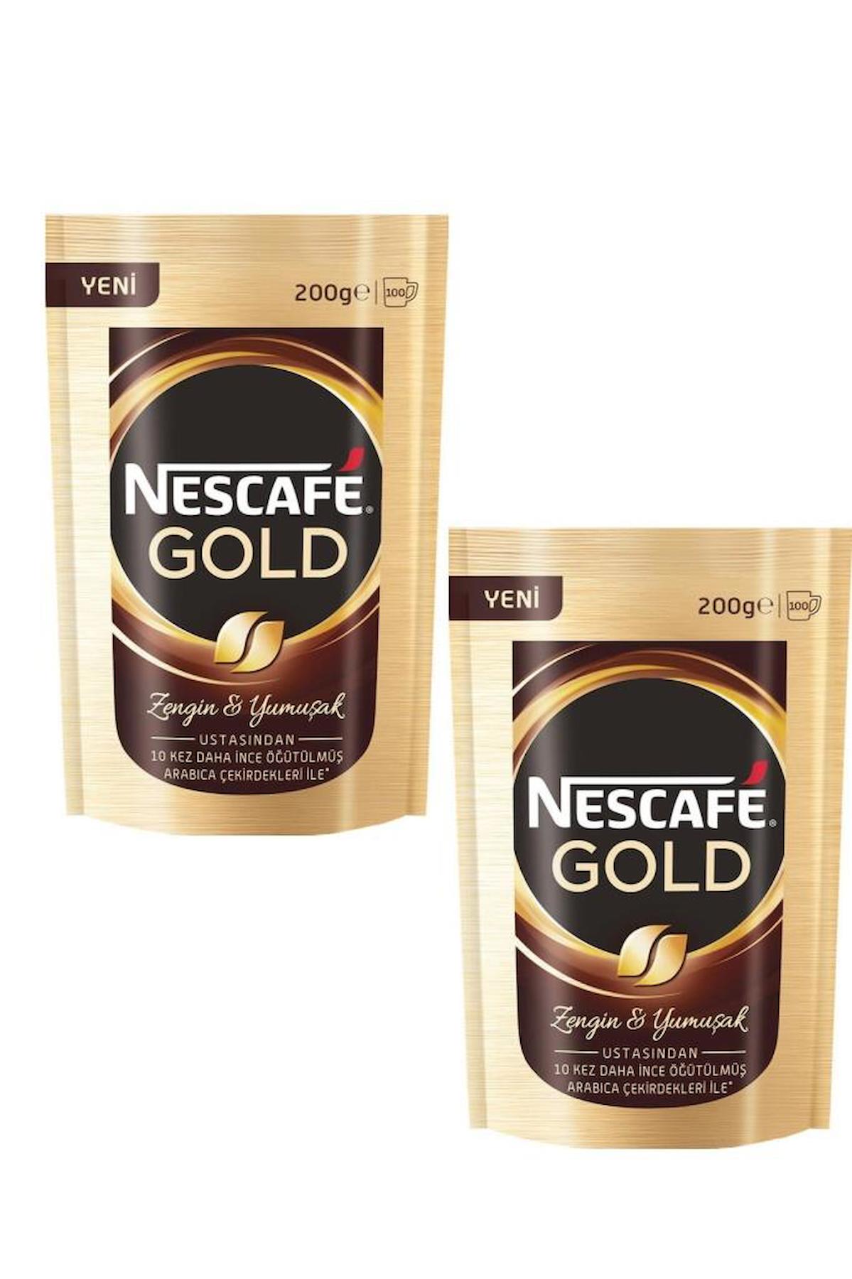 Nescafe Gold 200 gr 2'li Hazır Kahve