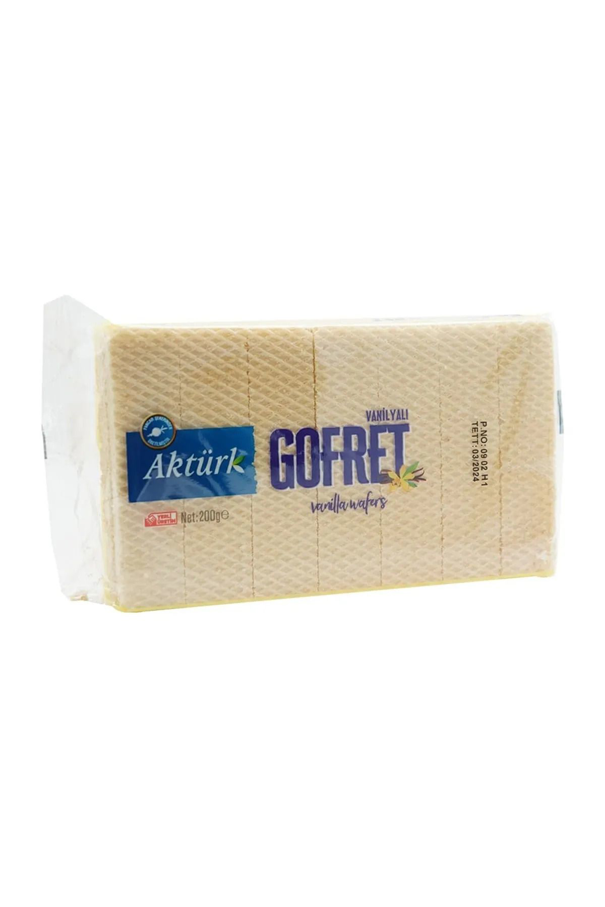 6 Adet 200 Gr'lık Vanilyalı Gofret 200gr X 6