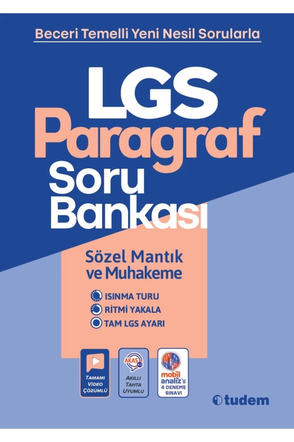 LGS 8. SINIF PARAGRAF SORU BANKASI