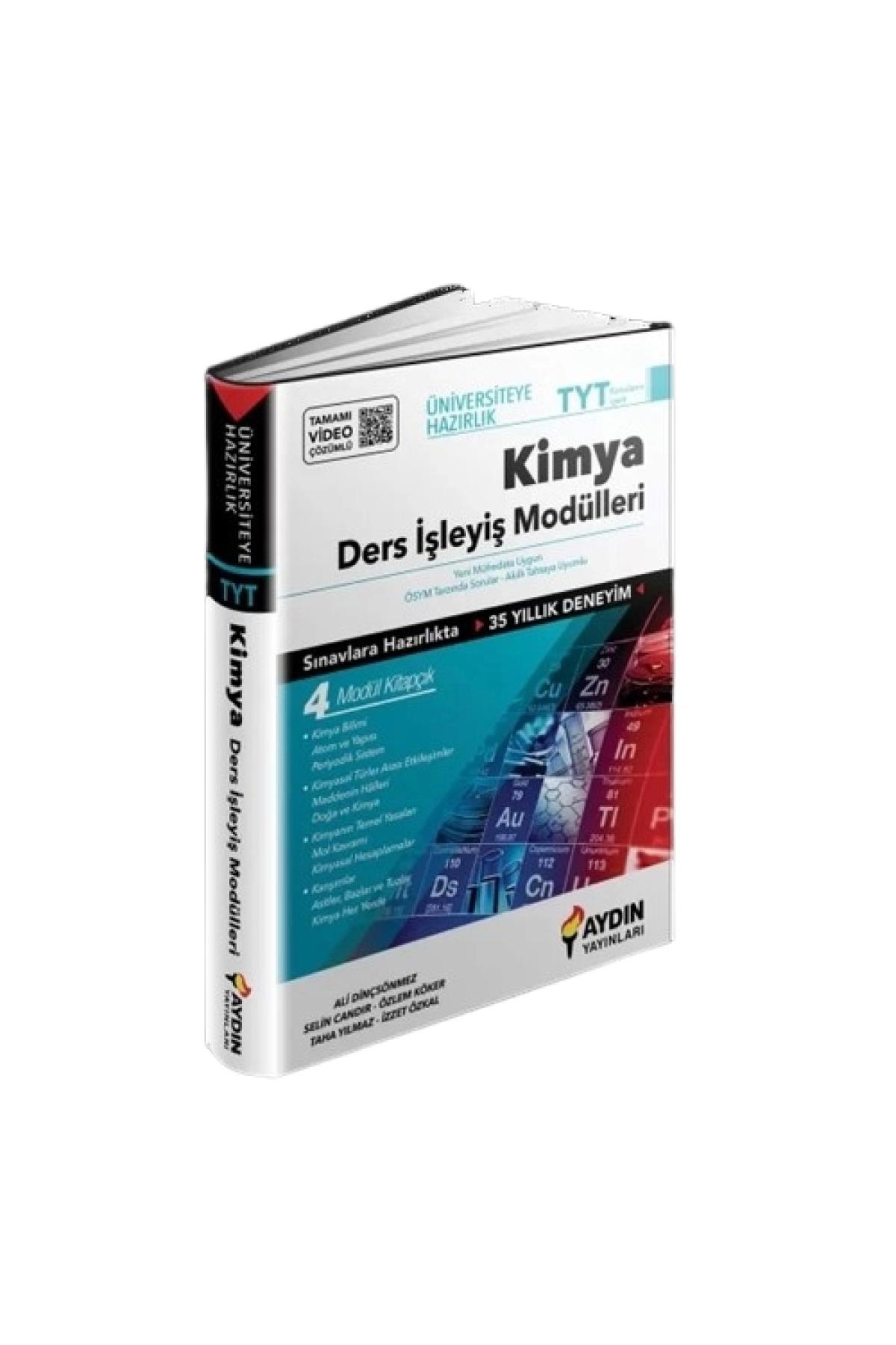 TYT Kimya Ders İşleyiş Modülleri