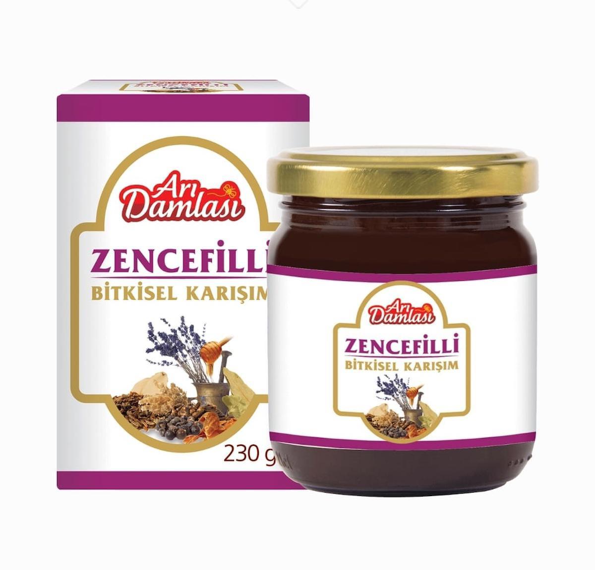 ARI DAMLASI ZENCEFİLLİ BİTKİSEL KARIŞIMLI MACUN 230 GR