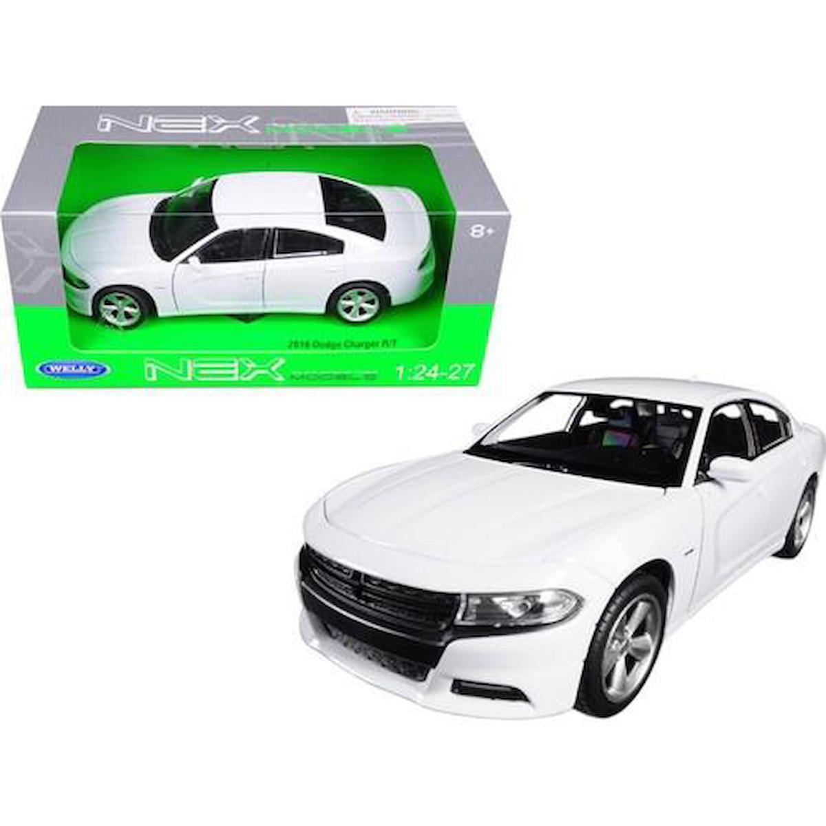 Welly 1:24 2016 Dodge Charger R/t Beyaz 