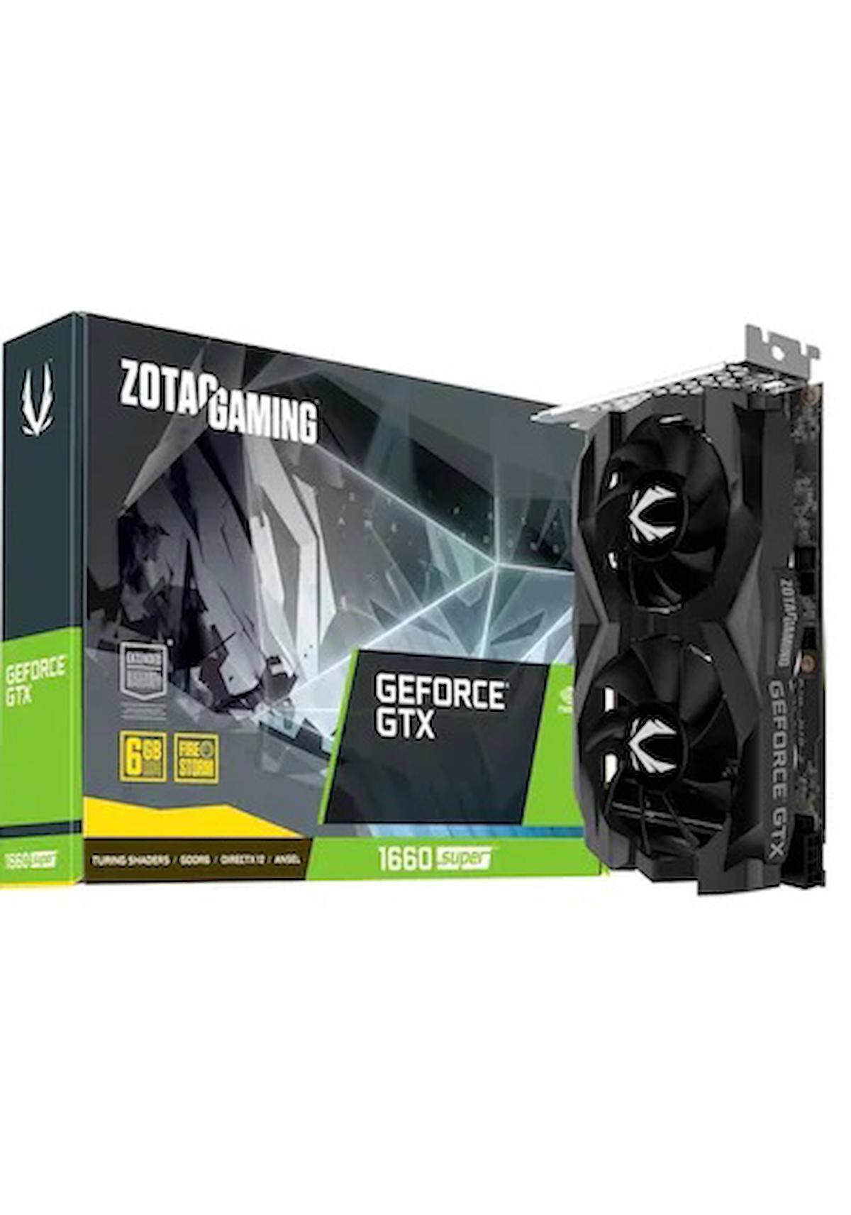 Zotac Twin Fan GTX 1660 Super 192 Bit GDDR6 6 GB Ekran Kartı