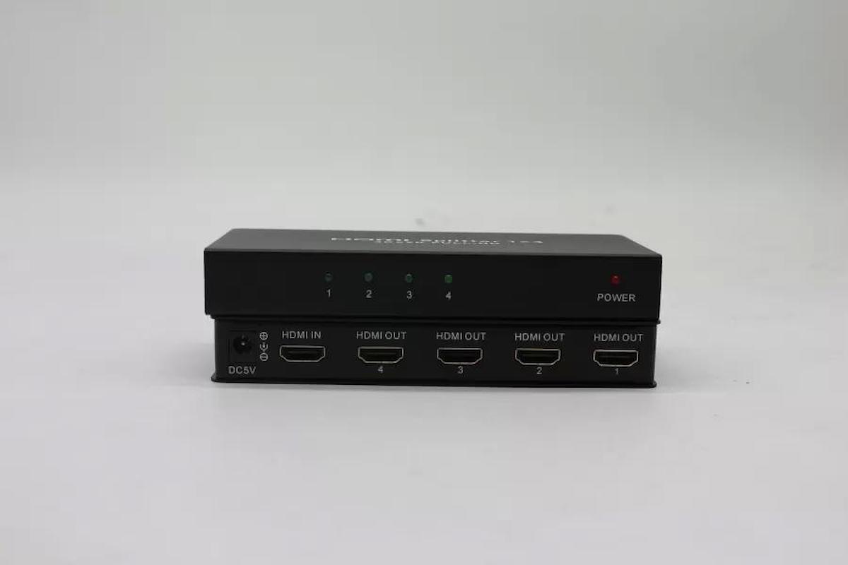 Vcom Dd444 1 4 Port 1.4V 4K@30Hz Metal Hdmi Splitter / Vcom