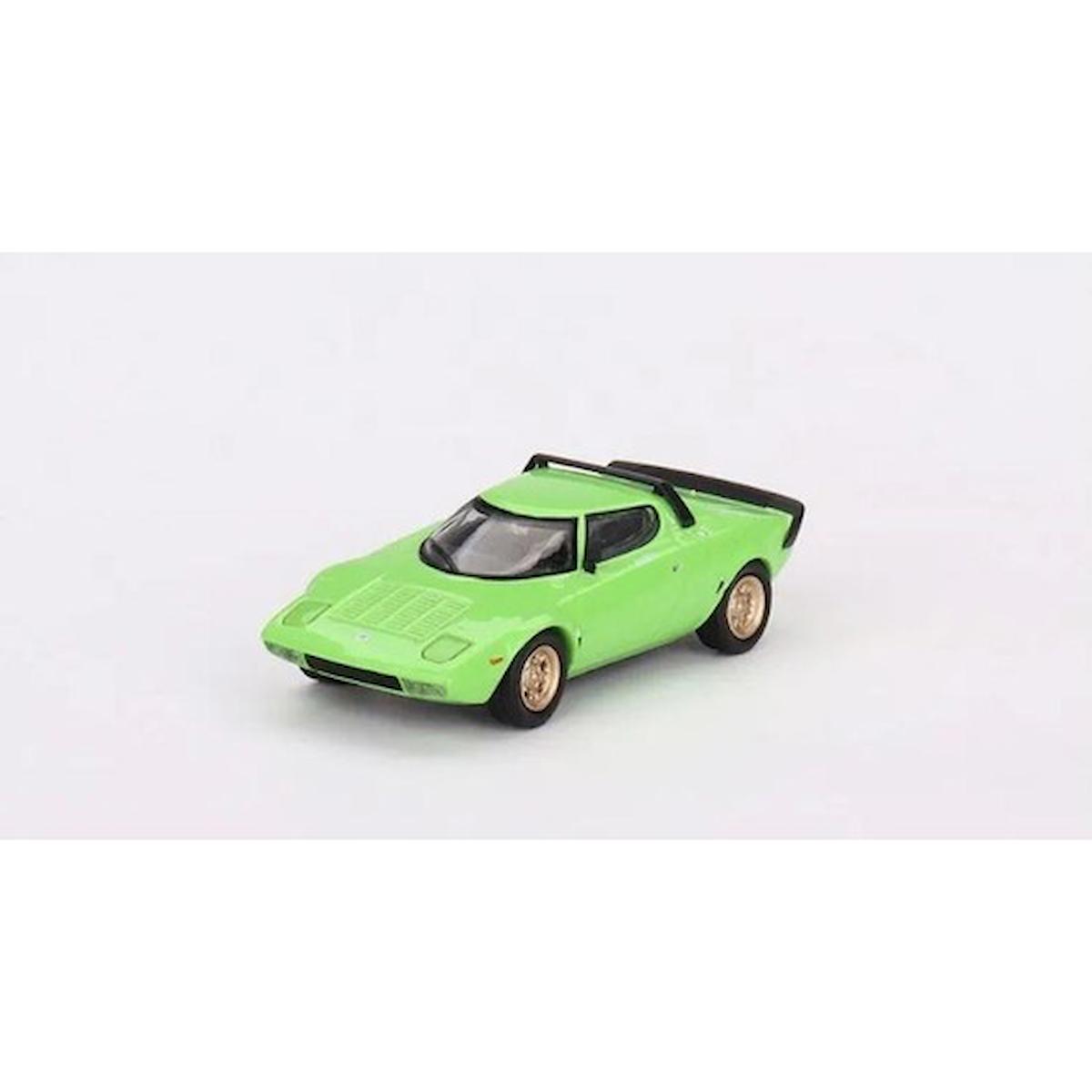 Mini GT 625 Lancia Stratos Hf Stradale Verde Chiaro Lhd Model Araba