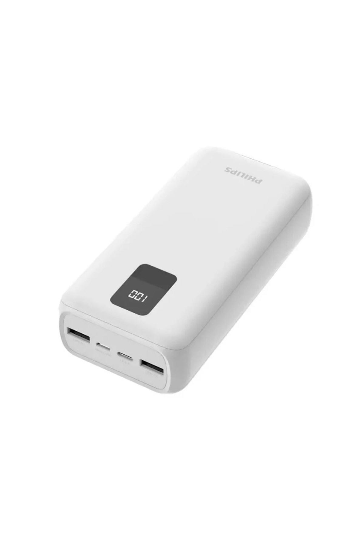 Philips DLP1930CW 30000 mAh Beyaz Powerbank ( Philips Türkiye Garantili )