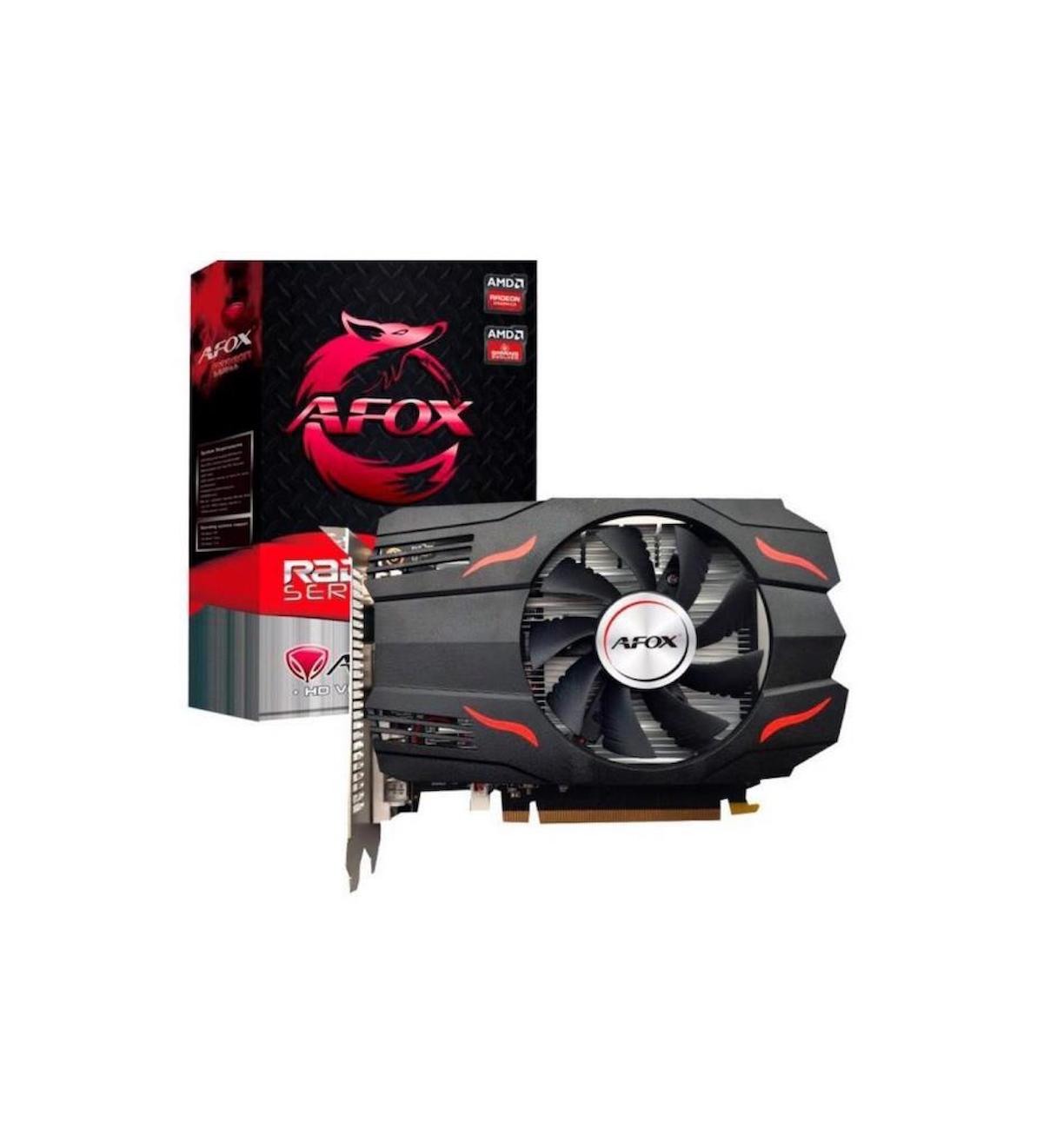 Afox Radeon RX 550 4GB GDDR5 128Bit DX12 Gaming (Oyuncu) Ekran Kartı