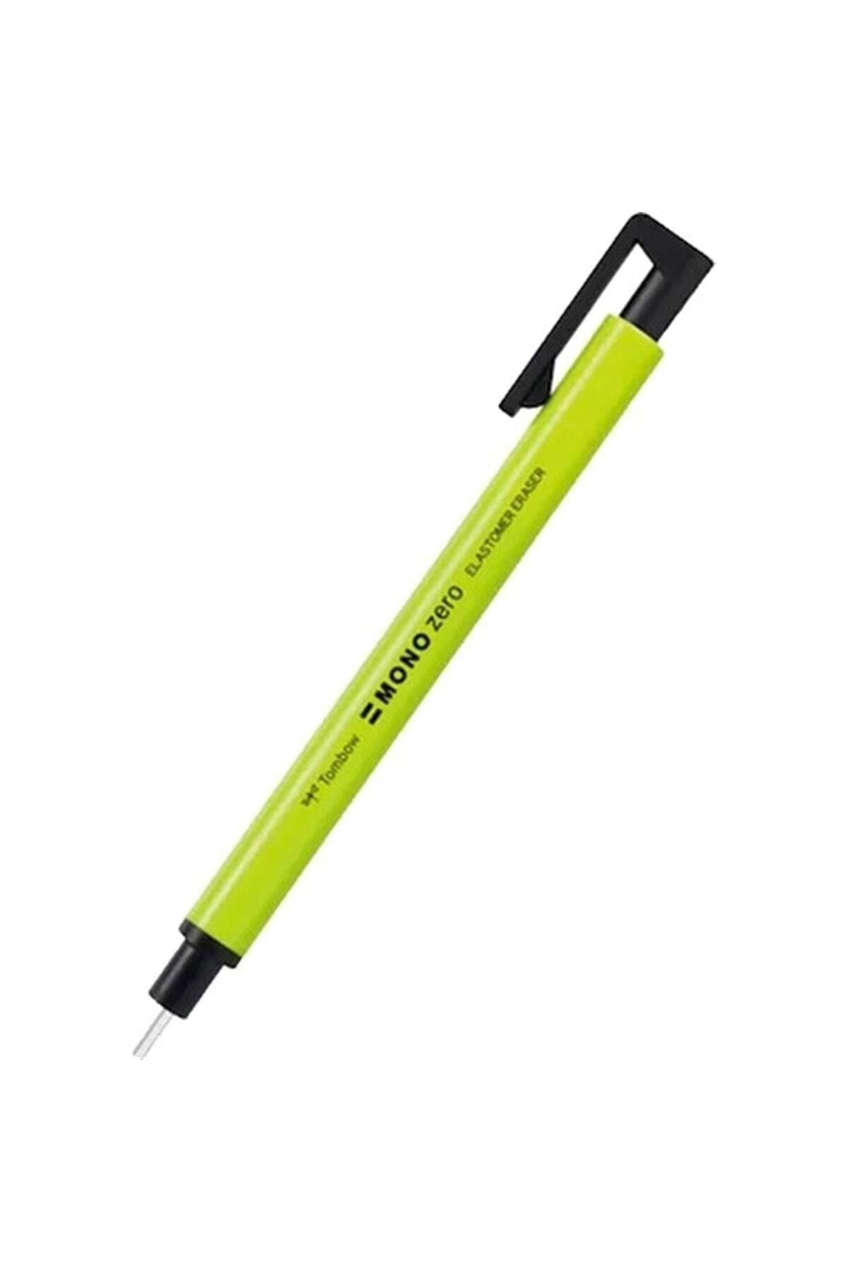 Tombow Mono Zero Kalem Silgi Yuvarlak Uçlu 2.3mm Neon Sarı