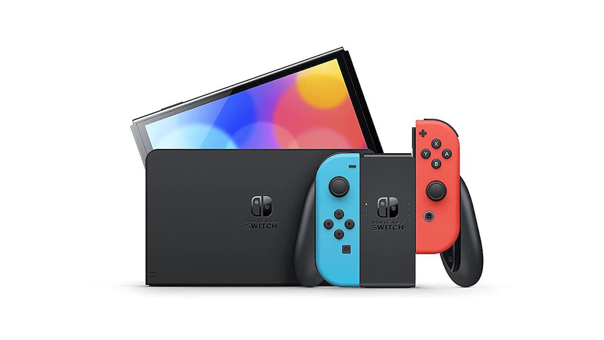 Nintendo Switch Oled Oyun Konsolu Kırmızı-Mavi – G