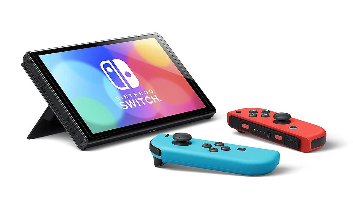 Nintendo Switch Oled Oyun Konsolu Kırmızı-Mavi – G