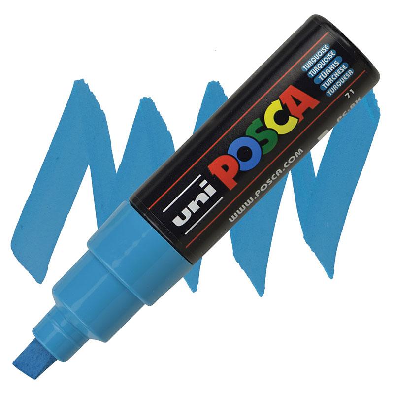 Uni Posca Marker PC-8K 8.0mm Turquoise