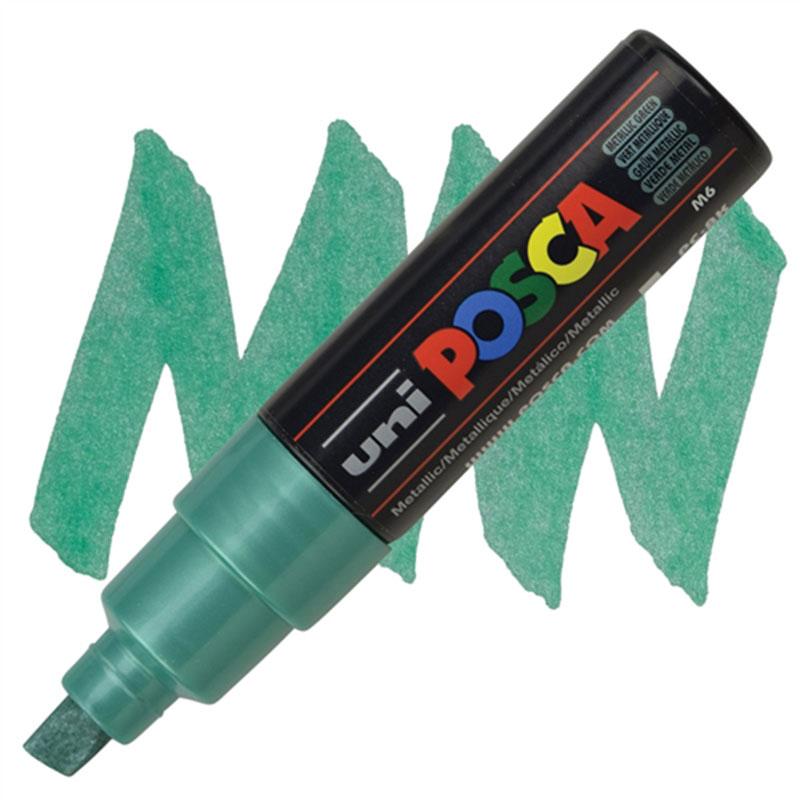 Uni Posca Marker PC-8K 8.0mm Metallic Green