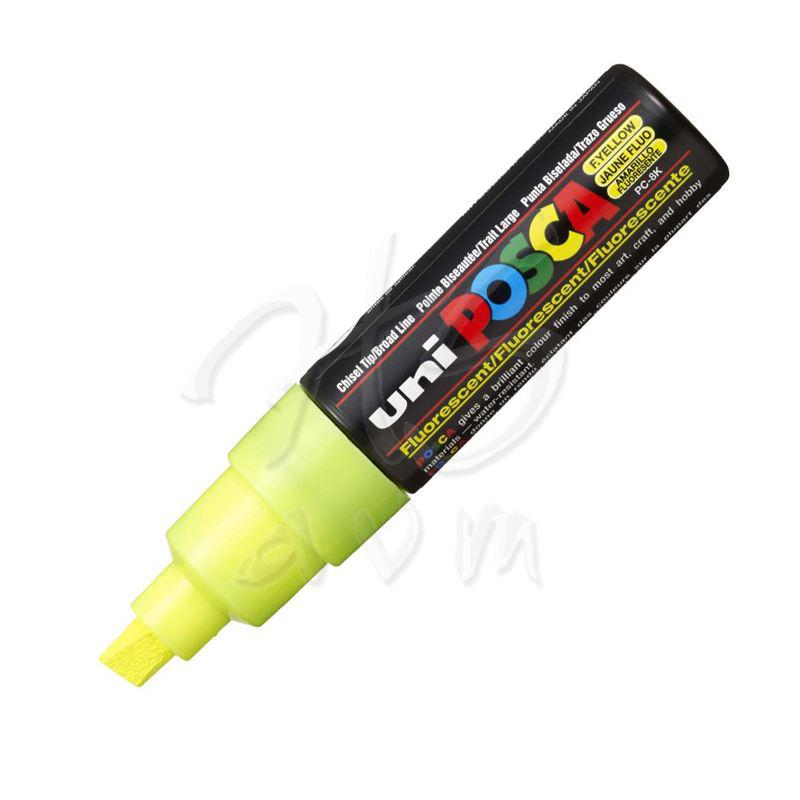 Uni Posca Marker PC-8K 8.0mm Fluo Yellow