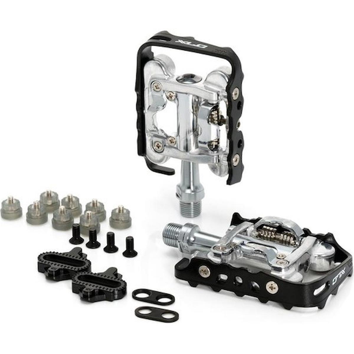 Xlc PD - S02 Mtb/trekking Kilitli Pedal Gümüş - Siyah