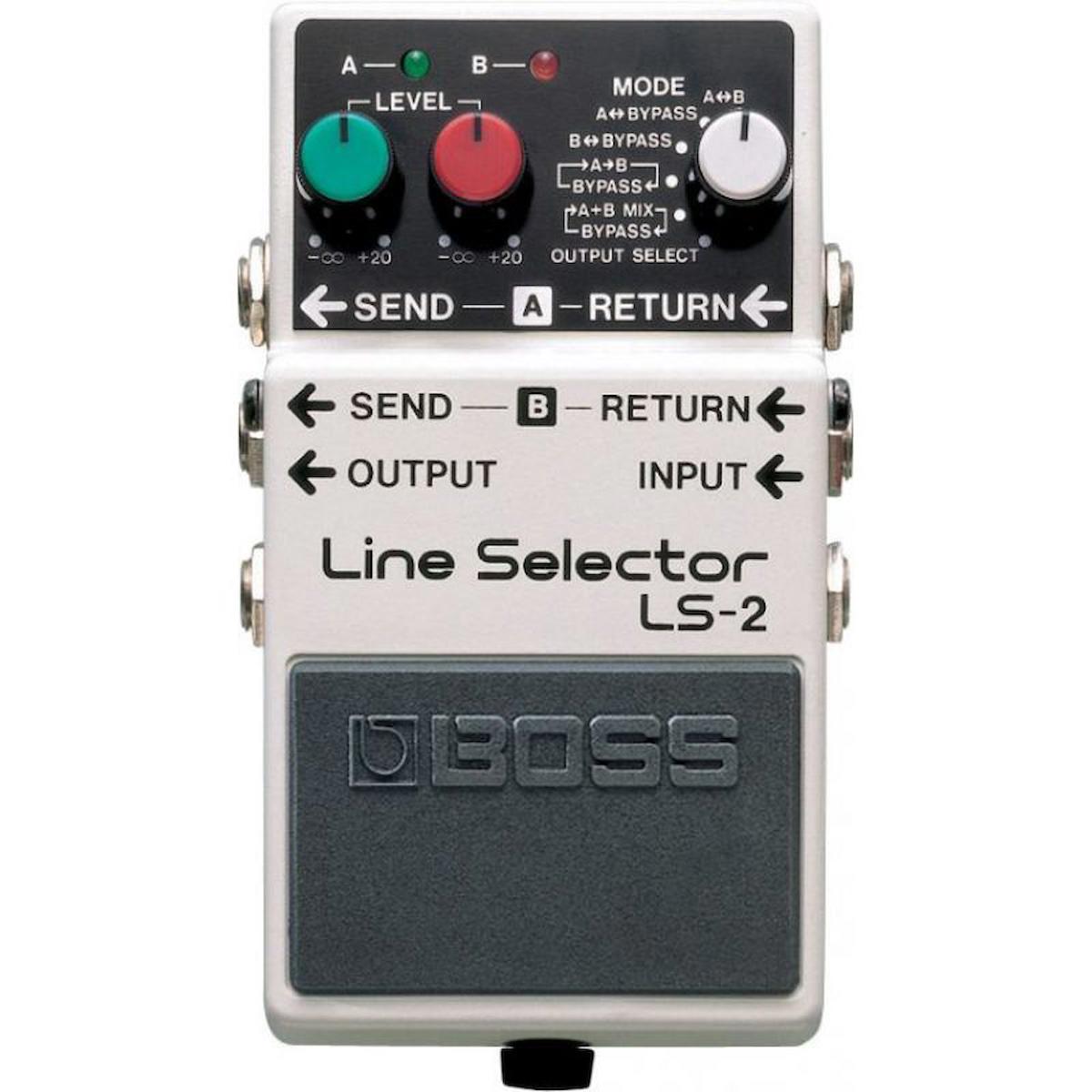 Boss LS-2(T) Line Selector Compact Pedalı