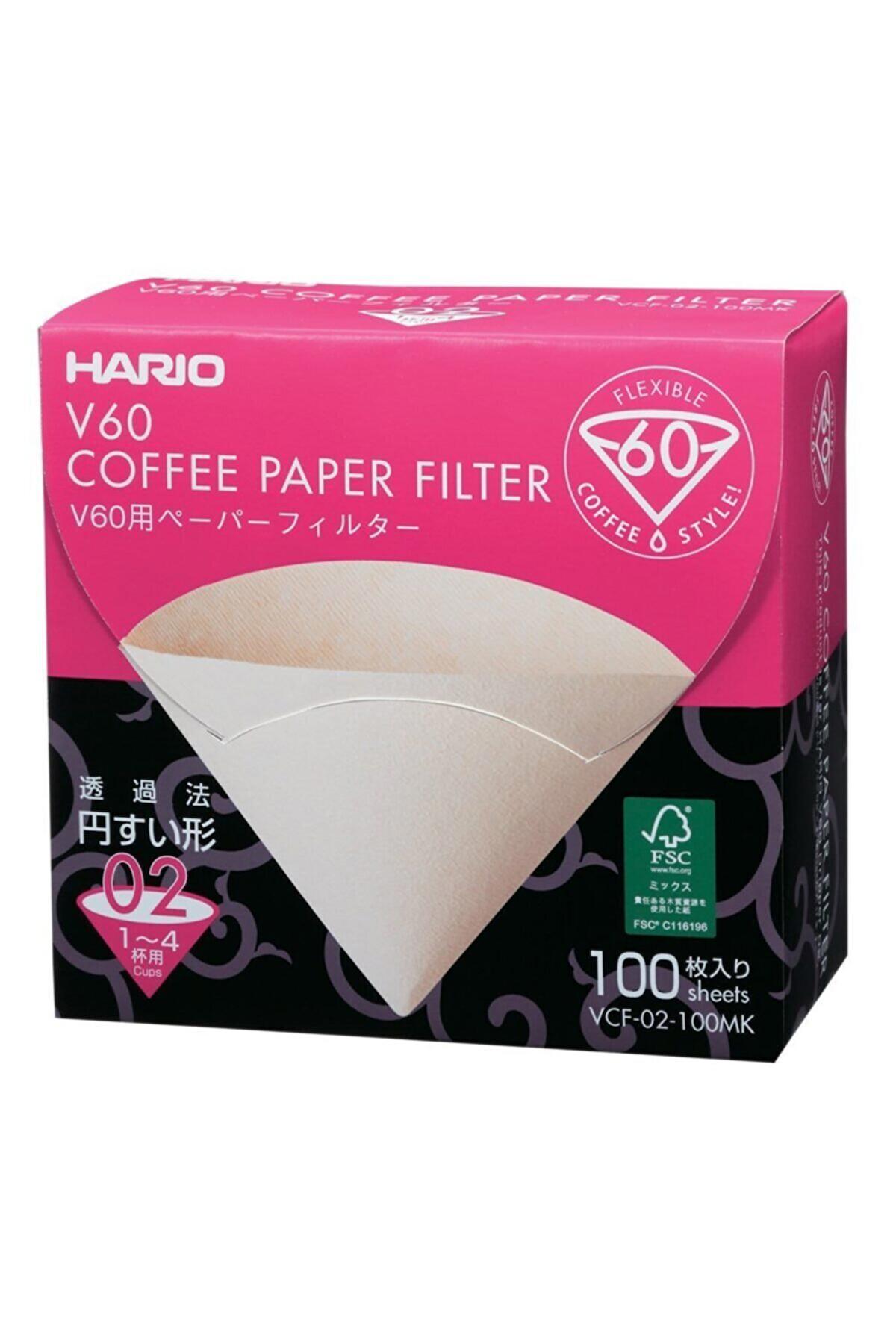 Hario V60 02 Filtre Kağıdı Naturel 100 Adet