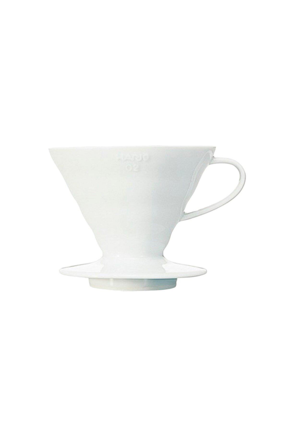 Hario V60 02 Dripper Beyaz Plastik