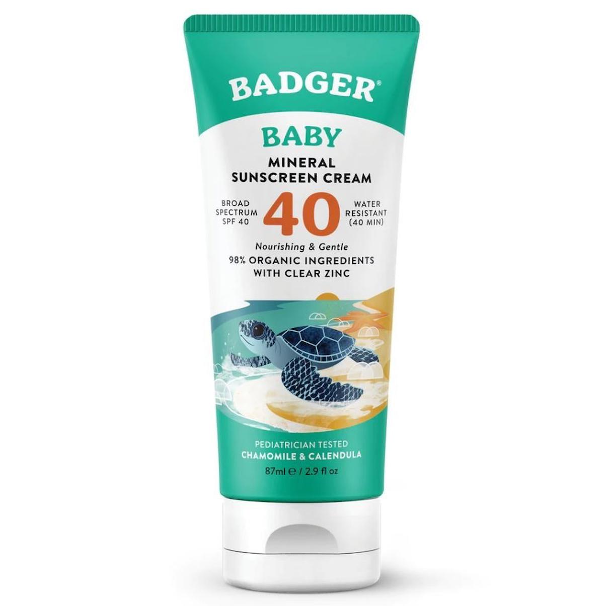 Badger Bebek Güneş Kremi Spf 40 87 ml