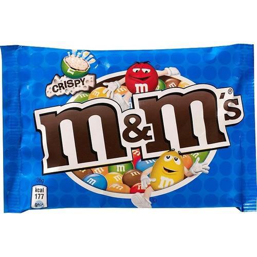 M&M's Crispy Pouch Pirinç Patlaklı Draje 36 Gr