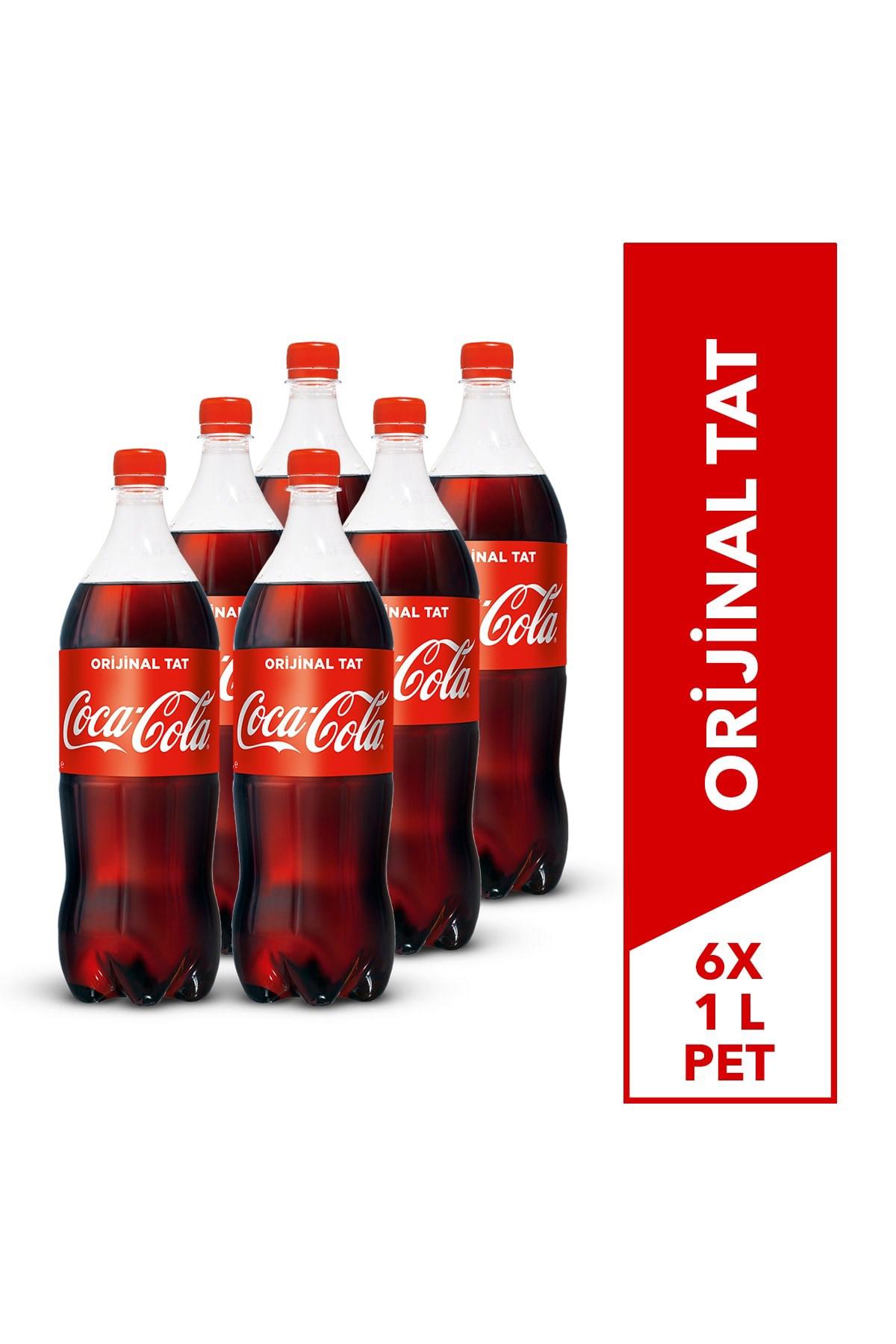 Coca-Cola 1 lt 6 lı 