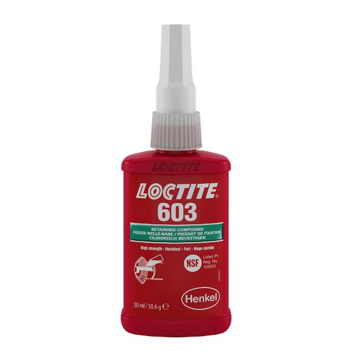 Loctite  603 50ml  Yüksek Mukavemetli Sıkı Geçme