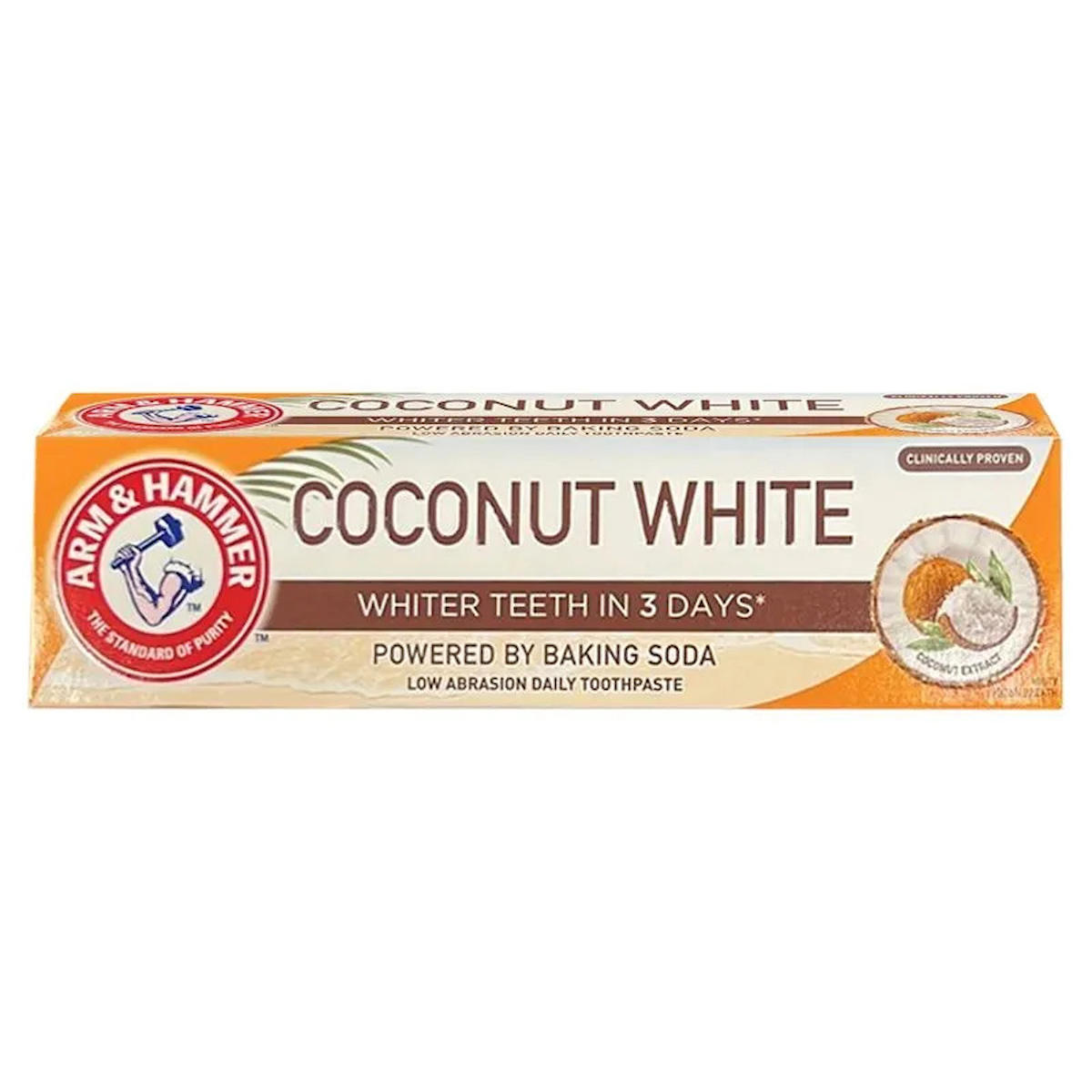 ARM & HAMMER COCONUT WHİTE DİŞ MACUNU 75 ML