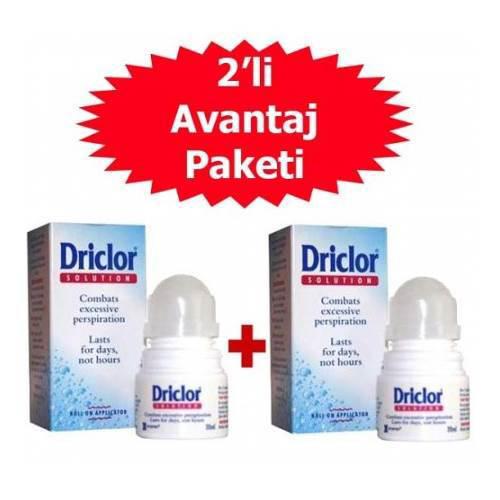 Driclor Antiperspirant Ter Önleyici Roll-On Deodorant 20 ml x 2