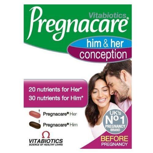 Vitabiotics Pregnacare Him & Her Conception 60 Tablet