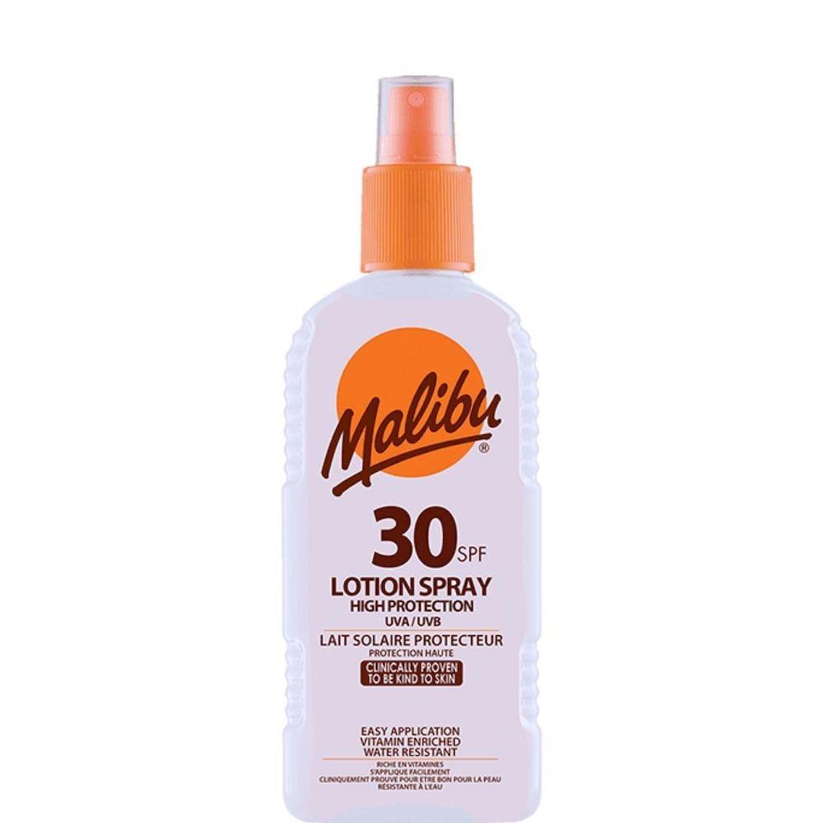 Malibu Güneş Koruyucu Sprey Losyon SPF30 200ML