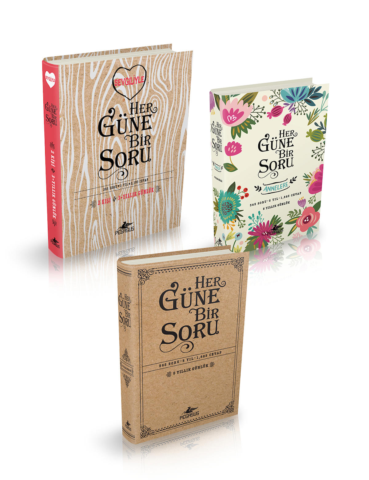 Her Güne Bir Soru Serisi Takım Set (3 Kitap) – Potter Style